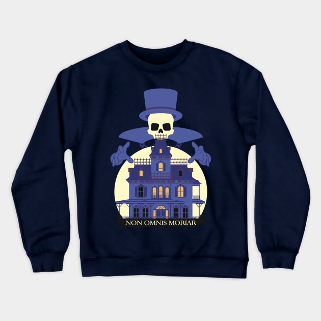 Non Omnis Moriar Crewneck Sweatshirt by Maxigregrze